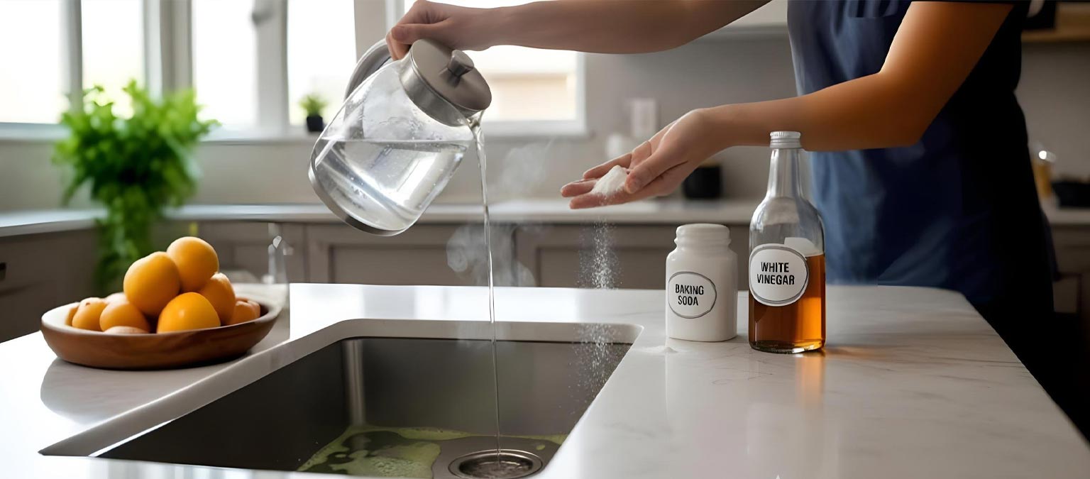 Clogged sink